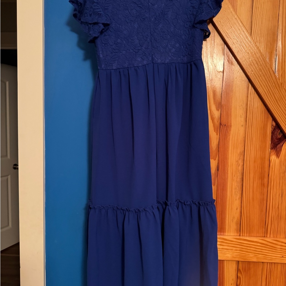 Elegant Blue Kids Dress